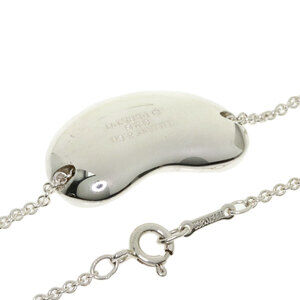 Tiffany Co Beans Necklace Silver